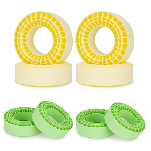 4pcs 2.2" Silicone Rubber Tires Insert Foam for 1/10 RC Crawler Car Capra Wraith - Picture 2 of 23