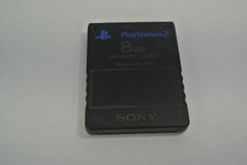 Genuine Official Sony Playstation 2 PS2 Memory Card OEM WORKS AUTHENTIC 8MB