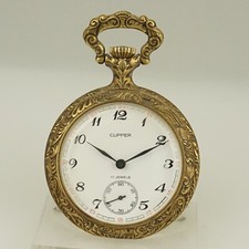 Rare CLIPPER Pocket Watch Mechanical Collectible time piece jewelry jewellery