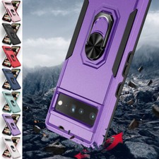 Car Holder Shockproof Armor Phone Case Screen Protector For Google Pixel 7 Pro