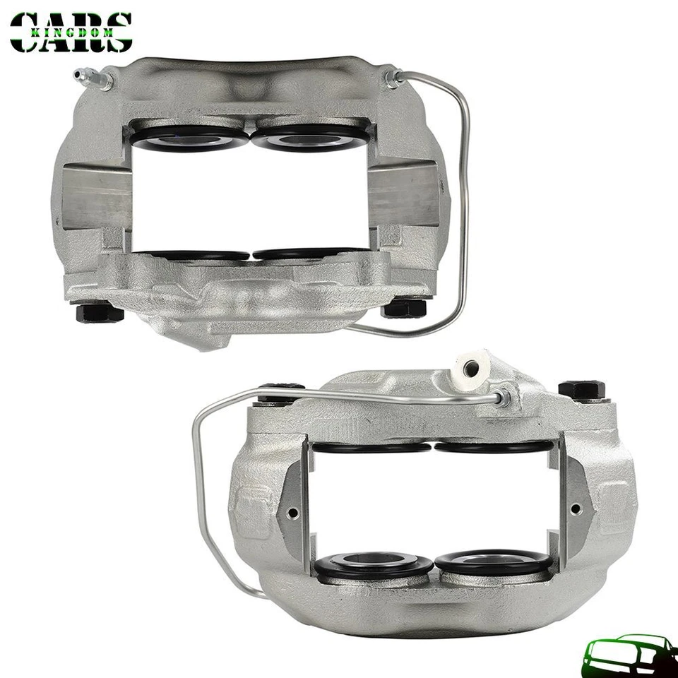 Par de pinzas de freno delanteras para Ford Custom 500 1965-67 65-69 Lincoln Continental Foto 4 de 4