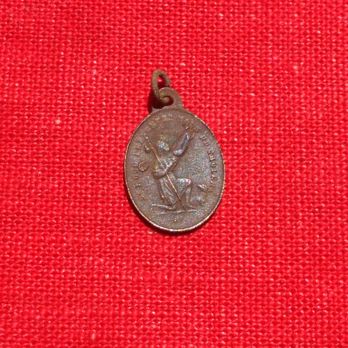 N.D de La Seds - S Roch - Petite Médaille Pendentif ! - Picture 1 of 2