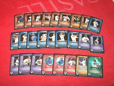 2003 UPPER DECK VICTORY BASEBALL 26 DIFFERENT SP FOIL CARDS (18-22)