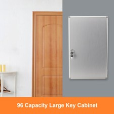 Image of Key Cabinet 96 Key Capacity Key Safe Wall Mounted Estate Agent / Garage Workshop