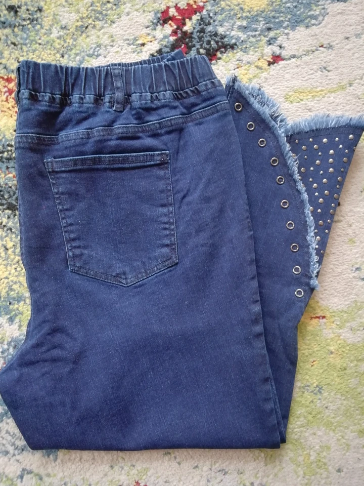 Gr. 52*54*56*58 + Kurzgrößen Mia Moda Jeans-Jeggings Denim dark blue -20% Rabatt - Bild 4 von 4