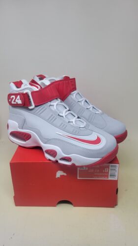 Nike Air Griffey Max 1 Cincinnati Reds Away FD0760-043 White Red Grey Size 8.5
