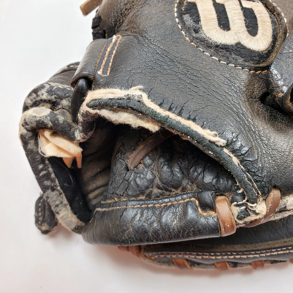 "Guante derecho Wilson A600 FPCM 33"" lanzamiento rápido softbol catchers para mujer" Foto 2 de 4