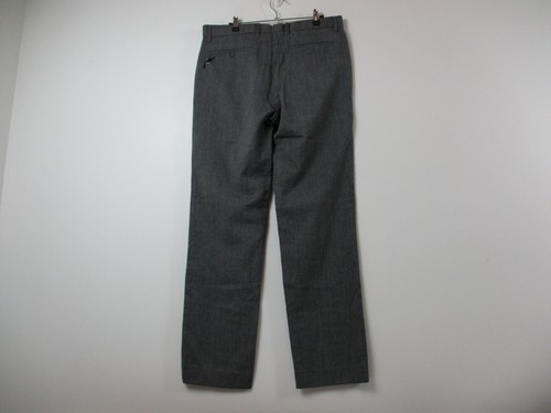 Banana Republic Pants Mens 34 Gray Slacks Slim Straight Dawson Wool 35x32 - Picture 2 of 12