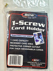 New BCW Super Thick Card 120pt Holder One Screwdown 5 count lot — photo 5