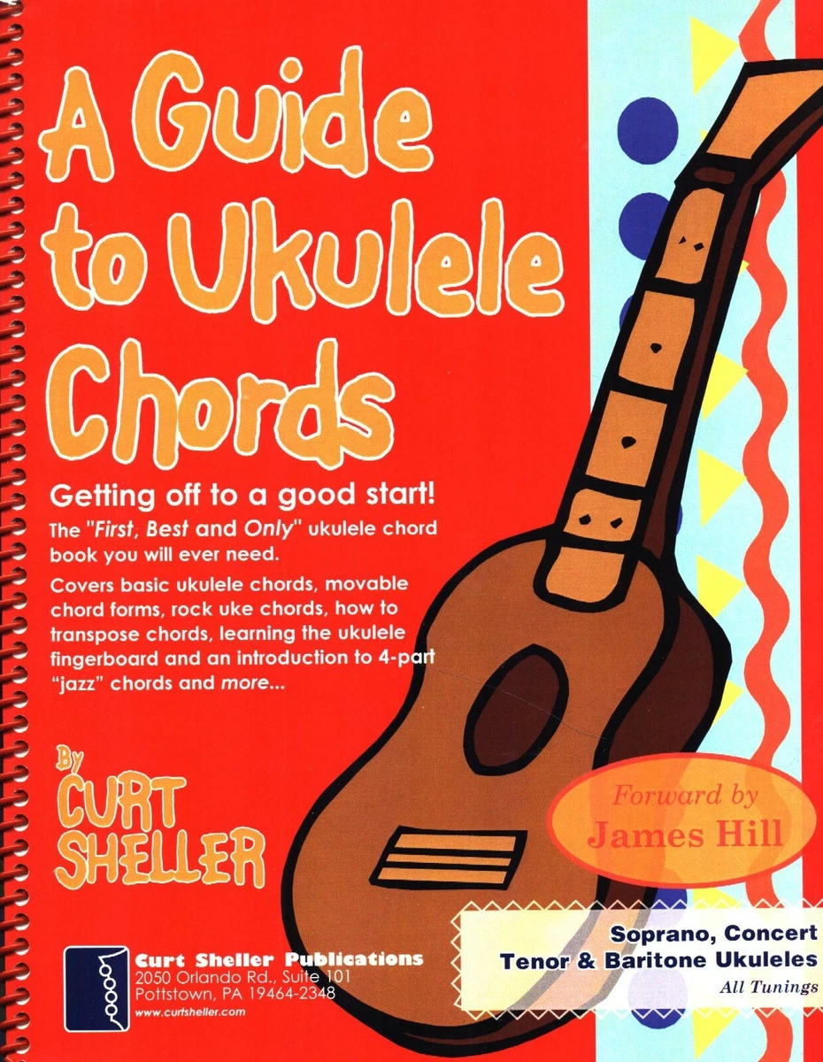 Uncle Zac's Ultimate Chord Inversion Chart For GCEA Ukulele B Flat