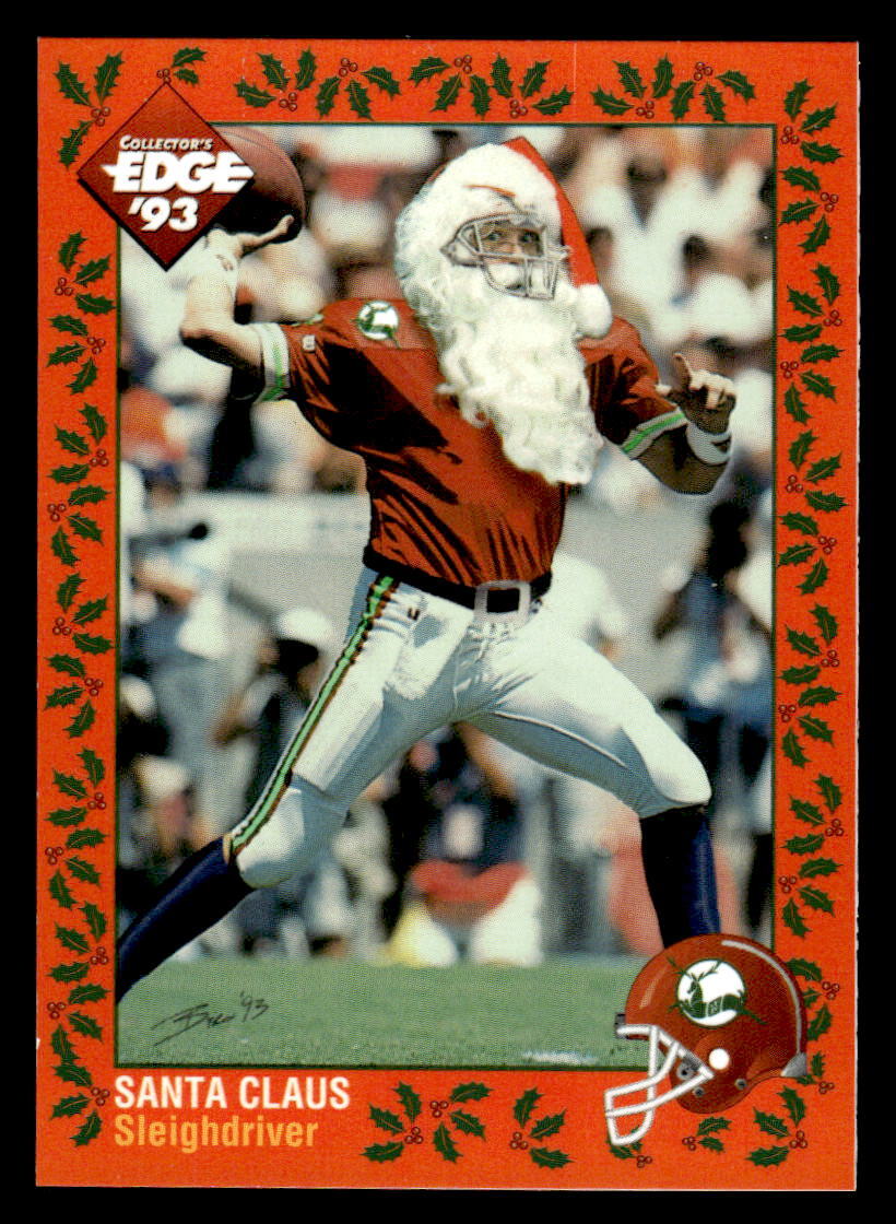 1993 NFL Properties Christmas #SANTA1 Santa Claus | eBay