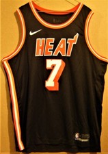 MIAMI HEAT GORAN DRAGIC BLACK NBA JERSEY