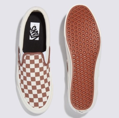 VANS SLIP ON PREMIUM CHECKERBOARD 98 LX MEN'S SNEAKERS VN000CSECFF