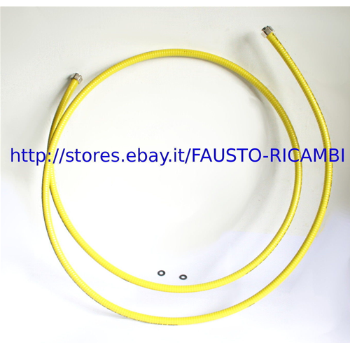 TUBO FLEXIBLE ACERO INOXIDABLE X COCINAS GAS CON TUERCA 1/2 CM 350 EUROTIS - Imagen 1 de 2