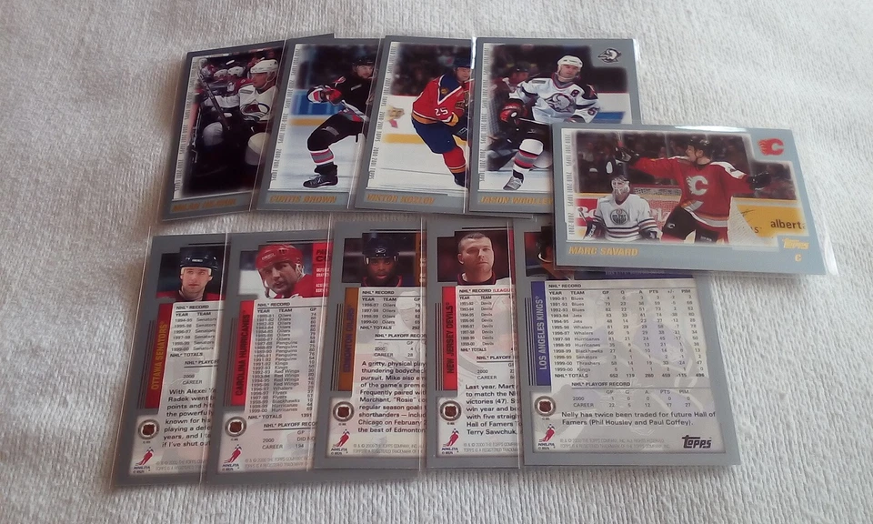 2000-01 Topps (gray) 100-199 part set Hockey Pick cards that you want/need. - Image 4 of 4