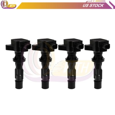 For Ford Fusion Mercury Milan L4 2.3L 6E5G12A366AD Ignition Coil 4PCS