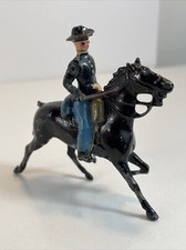 BRITAINS LTD Union Cavalry Metal Toy Soldier Civil War England on Horse