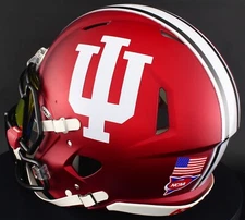 INDIANA HOOSIERS NCAA Riddell Speed Full Size REPLICA Football Helmet