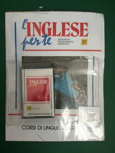 L Inglese Per Te N 37 Con Audiocassetta Corsi Di Lingue De Agostini Sct Cat Ebay