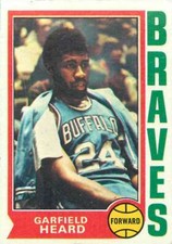 1974-75 Topps #44 Garfield Heard EX Excellent