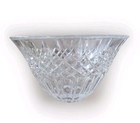 WATERFORD Marquis Shelton Pattern 8" Crystal Serving Bowl Salad or Fruit