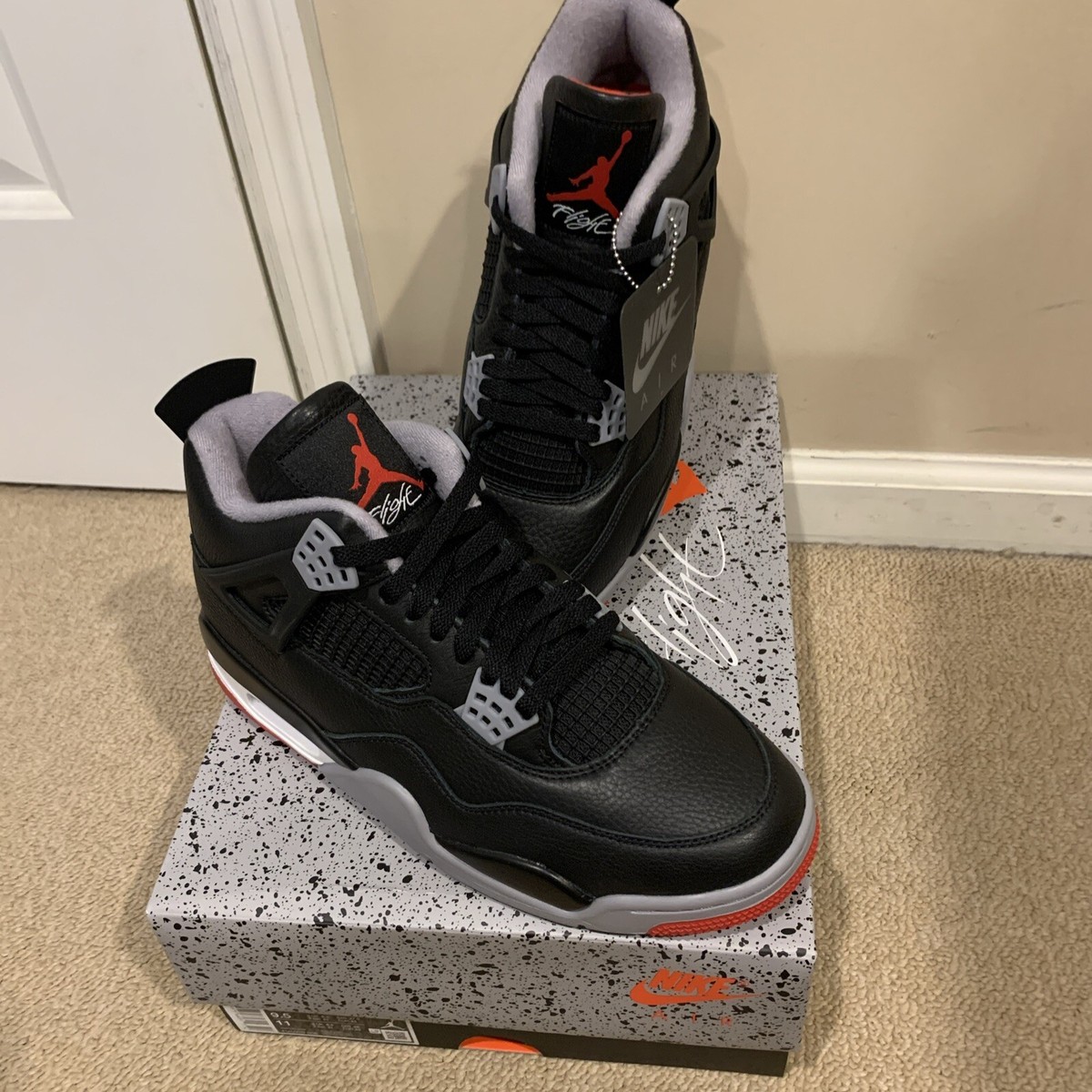 Size Air Jordan Retro Bred Reimagined