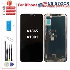 For iPhone X A1865 A1901 LCD Display Touch Screen Digitizer Incell Replace Black