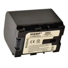 HQRP Batería para JVC GZ-E300VUS / GZ-E300WU / GZ-E300WUS / GZ-E306 / GZ-E505BU