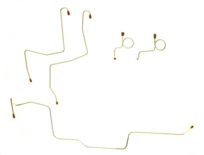 Mustang Front Brake Lines Drum 1968 - 1969 ZKT6801 - Right Stuff
