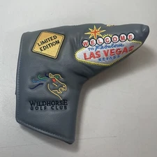 Wild Horse Golf Club Las Vegas NV Magnetic Putter Headcover Blade Head Cover PRG