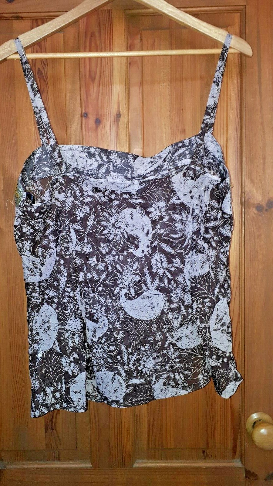 Paisley gold lurex sequin bead camisole hippie boho festival by Dorothy Perkins image 5