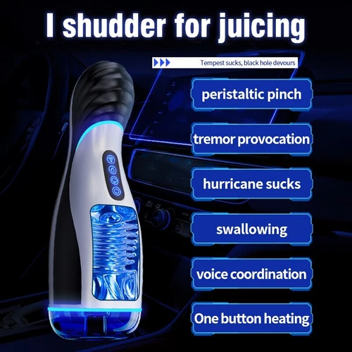 Masturbadores automáticos masculinos mamada taza succión lubricantes de calefacción inteligentes - Imagen 2 de 27