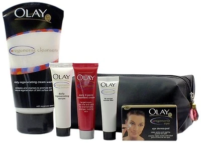 Olay Regenerist 5-teiliges Geschenkset mit 3-Punkt-Behandlung
