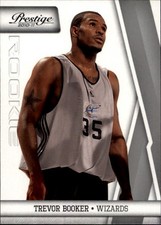 2010-11  Prestige Basketball Card Rookie Card RC #173 Trevor Booker. rookie card picture