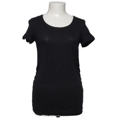 H&M Mama, Umstands T-shirt, Größe: S, Schwarz, Baumwolle, Einfarbig, Damen #ZZY