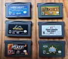 Lot of 6 games for Nintendo GBA SP: BattleBots, NFL Blitz,Tiger Woods,High Heat+