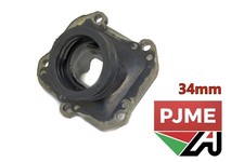 Aprilia RS125 34mm Carburettor Inlet Manifold RS 125 34 Carb Manifold