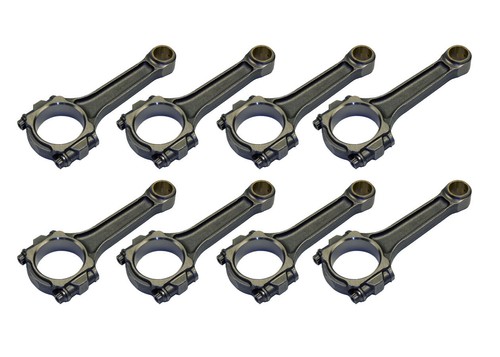 Eagle SIR6800B, Set of 8 Natural Steel Bbc 5140 Forged I-Beam Rods 6.800 Perform - Picture 3 of 10