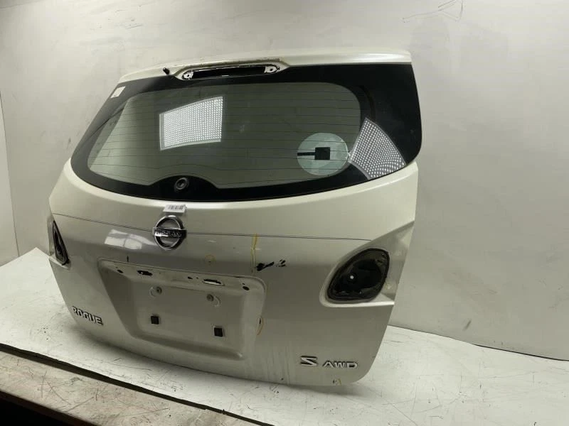 2009 NISSAN ROGUE ЗАДНИЙ БАГАЖНИК КРЫШКА ЗАДНЕЙ ДВЕРИ КОРПУС БЕЛЫЙ OEM + - Изображение 3 из 4