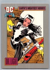 1991 Impel DC Universe Comics Card - Earth's Mightiest Heroes - DR. LIGHT - #45