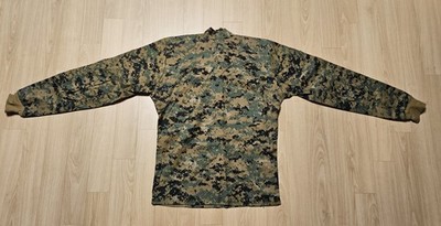 USMC Woodland Marpat Frog IWCS Inclement Weather Combat Shirt ML