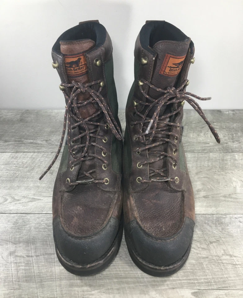 Irish Setter Wingshooter 846 Gore-Tex Insulated Leather Mens Work Boots Size 12 - Image 3 of 4