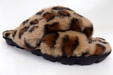 GuessComfy Faux Fur Slip On Comfort Women's Slippers Size 8 M