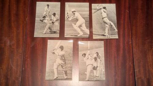 Job Lot Of 100 Cricket Postcards (Mostly From 1980s & 1990s) Stamp Publicity - Picture 18 of 22