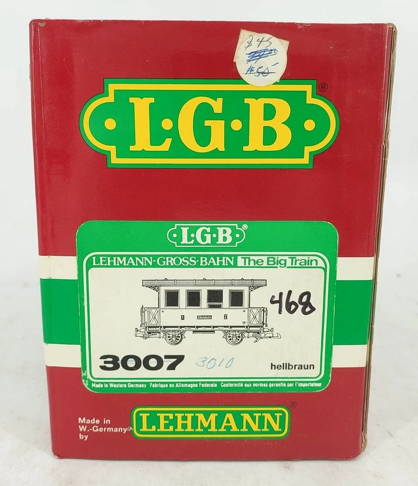 LGB G Scale World of LGB Passenger Car / 3007 AC / New in OB - Image 2 of 2