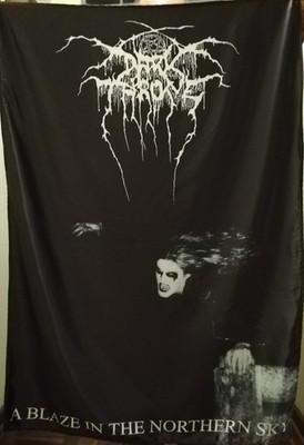 DARKTHRONE A Blaze in the Northern Sky FLAG CLOTH POSTER BANNER CD BLACK METAL