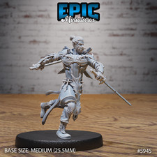 Legendary Ninja by Epic Miniatures  D D  DnD  Print on Demand