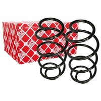 2X Febi Fahrwerksfeder Hinten FüR VW Touran 1.2-2.0D 02.03-05.15