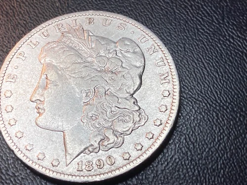 1890 O Morgan Silver Dollar  Very Fine Coin