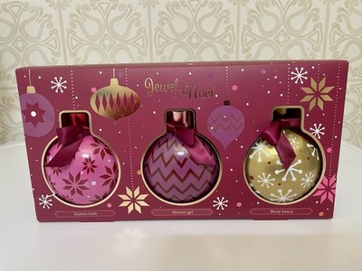 Jewel of Noel Geschenkset Bubble Bath Shower Gel Body Lotion 750 ml